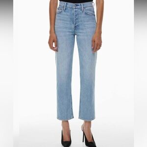 Aritzia Denim Forum straight leg jeans size 28